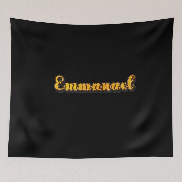 Item preview, Emmanuel Personalized Name Design with Heart | Funny Custom Gift designed and sold by Watsonarts.