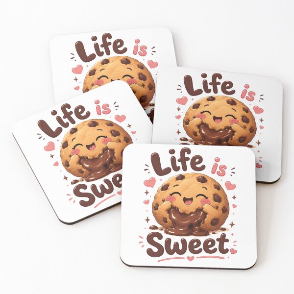 Item preview, Kawaii Cookie with Melted Chocolate designed and sold by EsenciaZen.