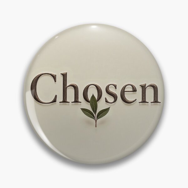 Item preview, Chosen – Minimalist Inspirational Typography with Botanical Accent designed and sold by Alpha-Hood.