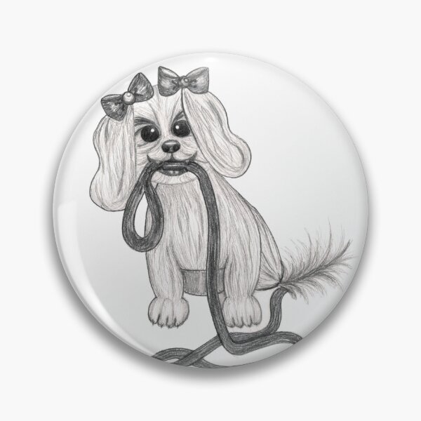 Item preview, Maltese Puppy Ready for a Walk designed and sold by AddyArt123.
