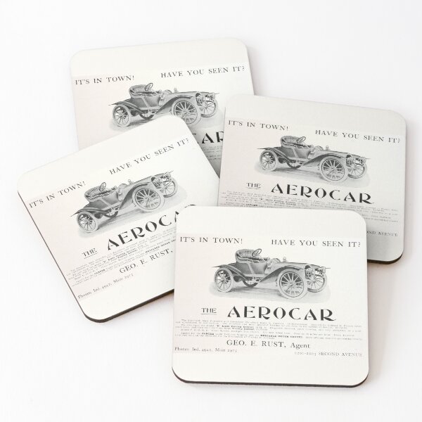 Artikelvorschau, Aerocar-Oldtimer-Werbung entworfen und verkauft von Dimensionality.