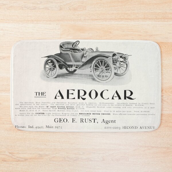 Artikelvorschau, Aerocar-Oldtimer-Werbung entworfen und verkauft von Dimensionality.