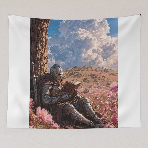 Item preview, The Faithful Knight | Medieval Christian Aesthetic Art designed and sold by Jesus-istheway.