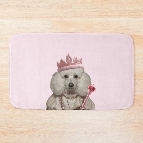 Item preview, Poodle Queen Royal Crown Funny Dog Print designed and sold by chaos-and-curls.