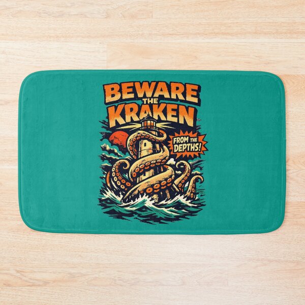 Item preview, Beware The Kraken From Depths designed and sold by PrintSmithArt.