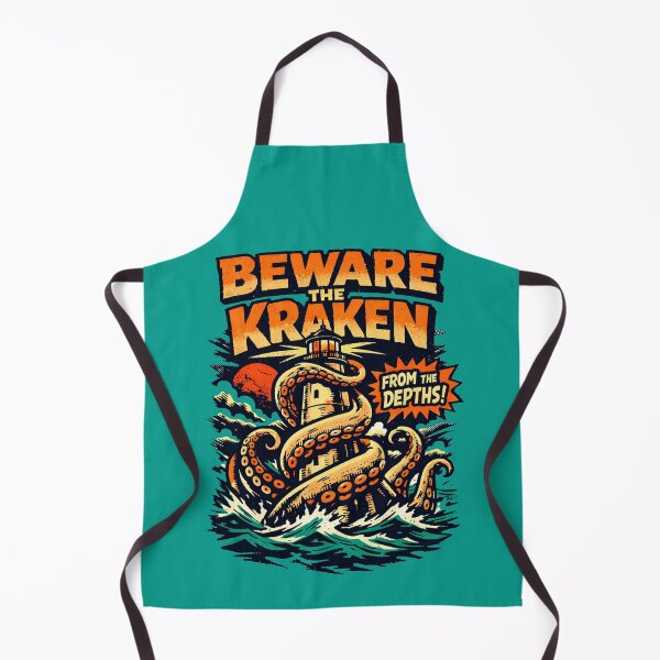 Item preview, Beware The Kraken From Depths designed and sold by PrintSmithArt.