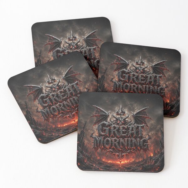 Item preview, Embercrown Dawn Great Morning in Dragonfire Gothic designed and sold by BlissBlvdShop.
