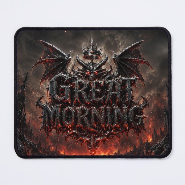 Item preview, Embercrown Dawn Great Morning in Dragonfire Gothic designed and sold by BlissBlvdShop.