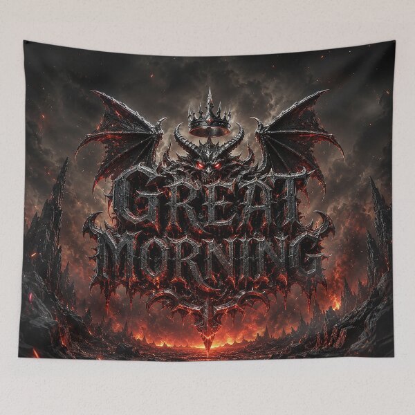 Item preview, Embercrown Dawn Great Morning in Dragonfire Gothic designed and sold by BlissBlvdShop.