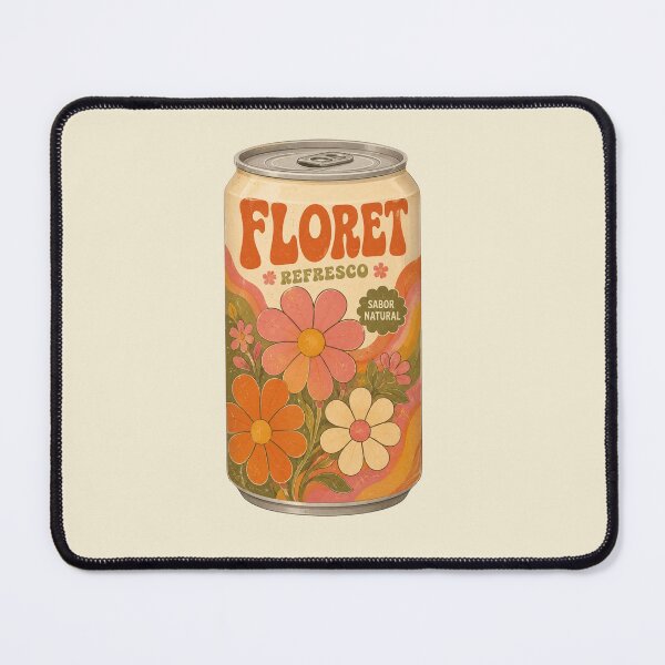 Item preview, Vintage 1970s Flower Tin designed and sold by EsenciaZen.