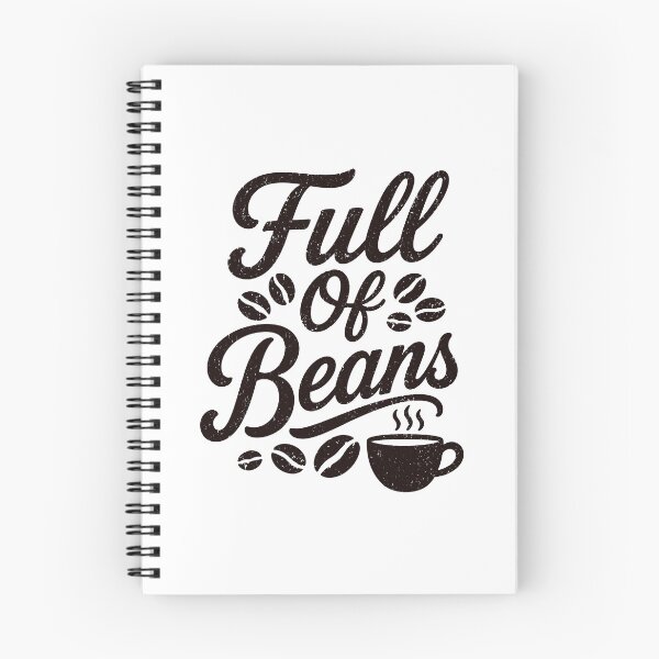 Item preview, Full of Beans – Vintage Distressed Coffee Lover Quote designed and sold by gunaone-design.