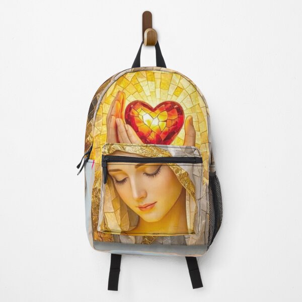Item preview, The Immaculate Heart of Mary | Golden Mosaic Art designed and sold by Jesus-istheway.