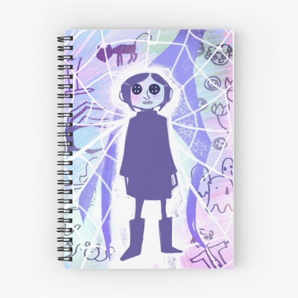 Item preview, Spooky Button Eyes Ghost Girl Gothic Web Pastel Illusion designed and sold by Wildw0od.