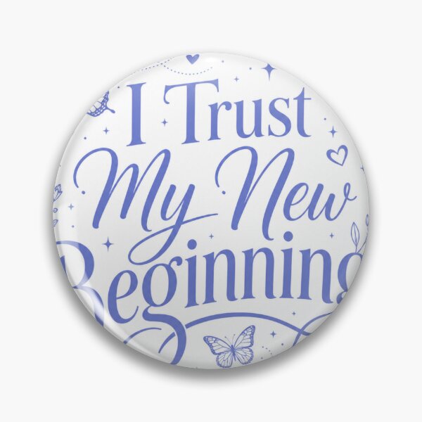 Item preview, I Trust My New Beginning designed and sold by Fresh Starts.