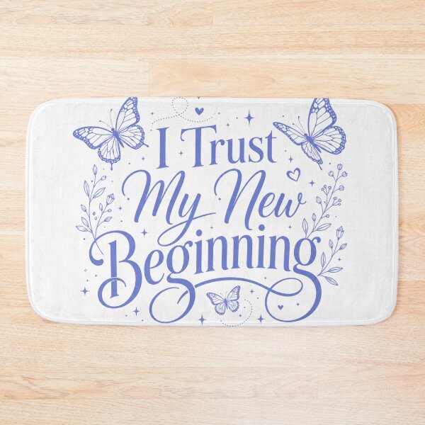 Item preview, I Trust My New Beginning designed and sold by Fresh Starts.