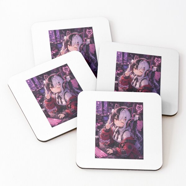 Item preview, Anime Gamer Girl – Kawaii Streaming Vibes designed and sold by Revyra Design .
