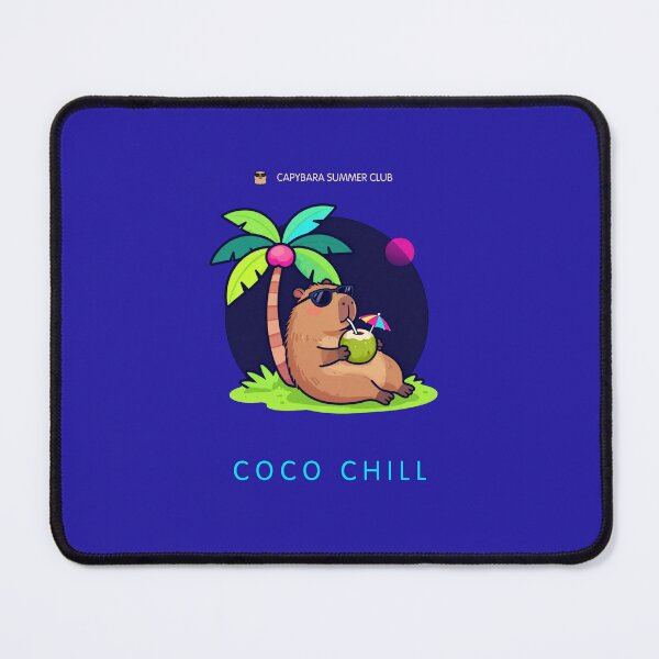 Item preview, Coco Chill | Capybara Summer Club designed and sold by BCapybara.