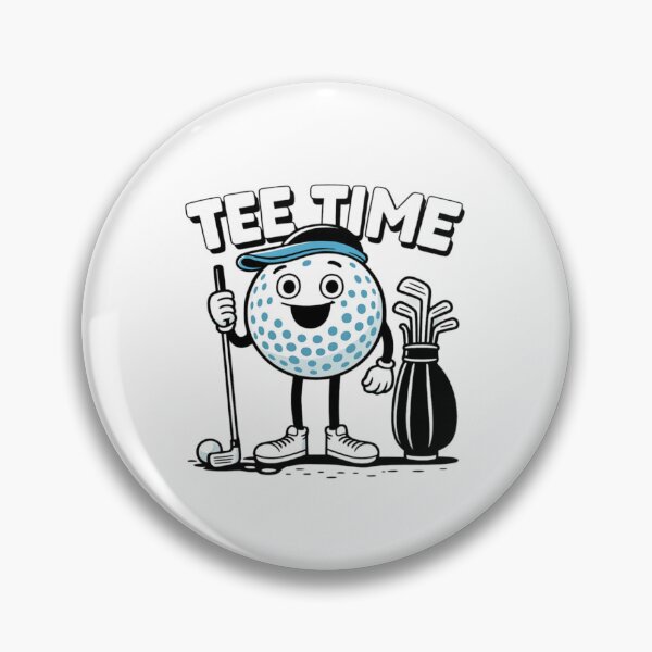 Item preview, Cartoon Golf Tee Time Fun designed and sold by LMLStews.
