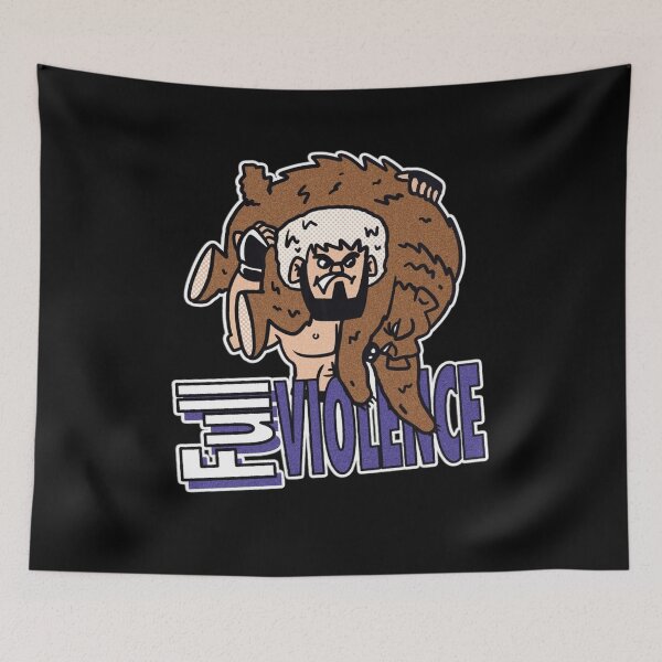 Item preview, Caricatura de Islam Makhachev luchando con un oso designed and sold by JeyVel.