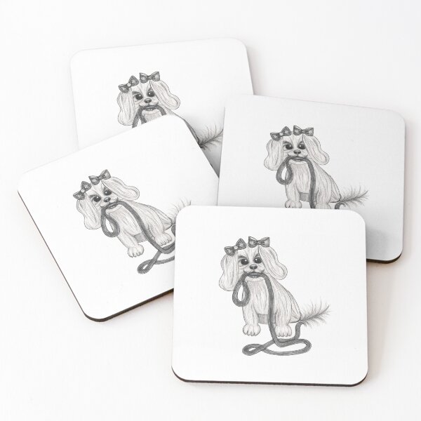 Item preview, Maltese Puppy Ready for a Walk designed and sold by AddyArt123.