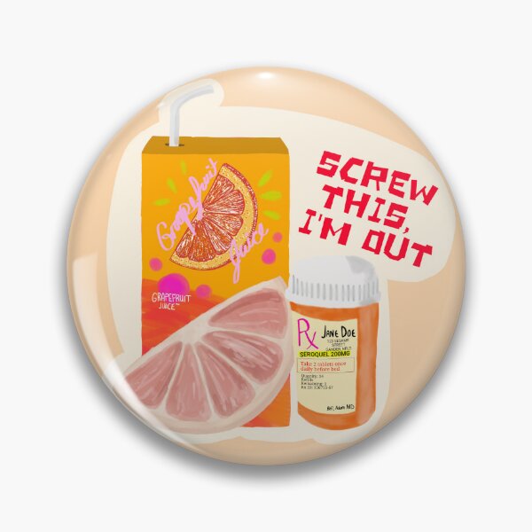 Item preview, Lethal Duo: Grapefruit and SSRIs designed and sold by MegitsunesMedia.