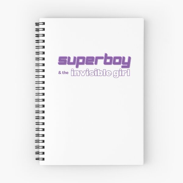 Item preview, Superboy and the Invisible Girl designed and sold by Too-Niche-to-Function.