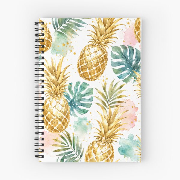 Item preview, Tropical Golden Pineapples designed and sold by EsenciaZen.