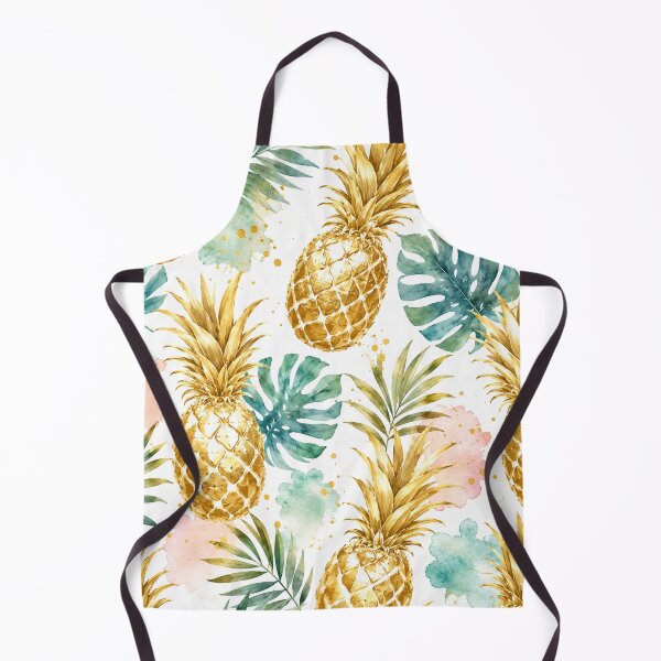 Item preview, Tropical Golden Pineapples designed and sold by EsenciaZen.