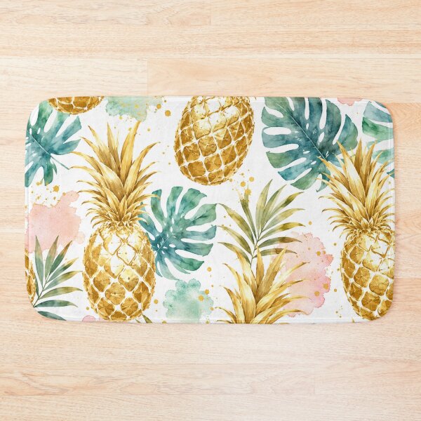 Item preview, Tropical Golden Pineapples designed and sold by EsenciaZen.