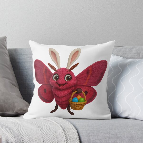 Item preview, Easter Pink Bollworm Moth designed and sold by Sillytoe.