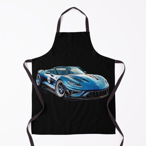 Item preview, Dynamic Blue Sports Car Painterly Racing designed and sold by UrbanPrts.