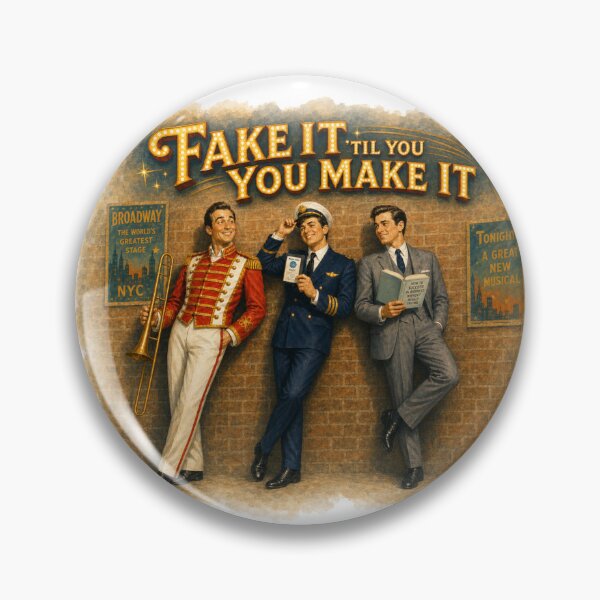 Item preview, Fake it Till you Make it - a Broadway Mashup designed and sold by Rock_On.