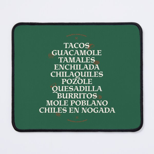 Item preview, Mexican Food Favourites: Tacos, Guacamole, Burritos designed and sold by Art Trattoria.