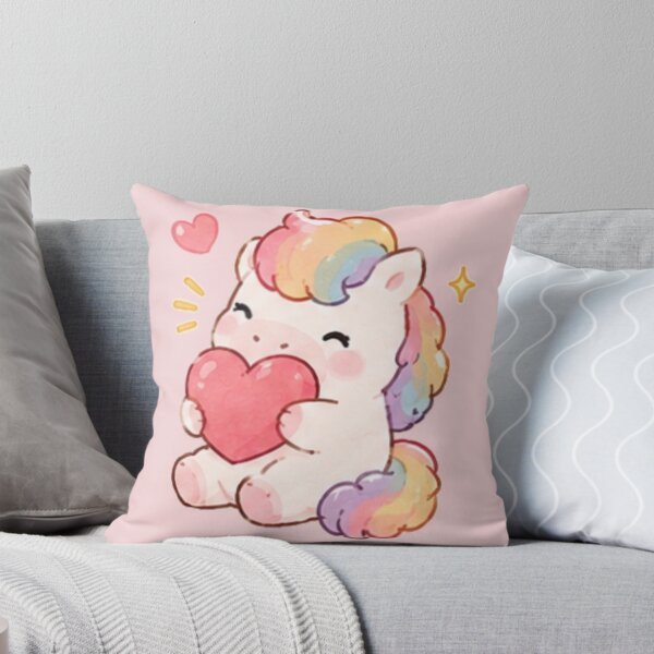 Item preview, Cute Rainbow Pony with Heart designed and sold by Randomundi.