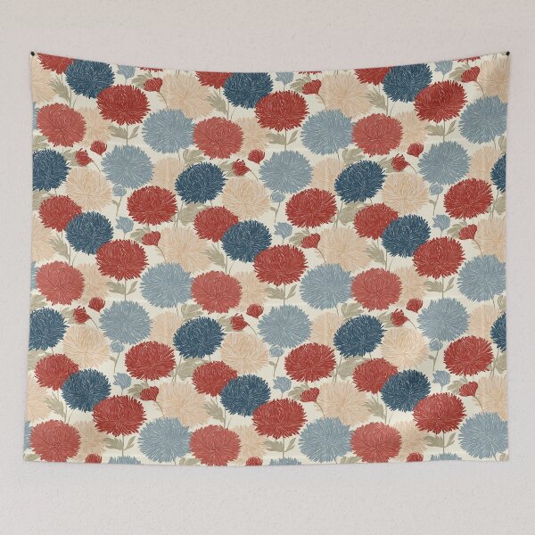 Item preview, Lush Chrysanthemum Print - Hawaiian Flower Pattern  - Graduation Gifts for boyfriend designed and sold by RoyalStarsPatts.