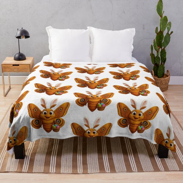 Item preview, Easter Polyphemus Moth designed and sold by Sillytoe.