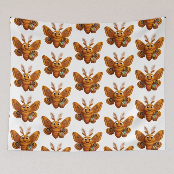 Item preview, Easter Polyphemus Moth designed and sold by Sillytoe.