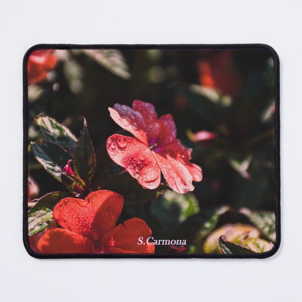 Item preview, Sunlit Flowers with Raindrops Macro Art - Bali designed and sold by AuraInkSC.