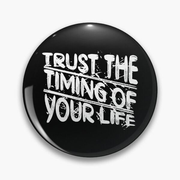 Item preview, Trust The Timing Of Your Life - Typographic Art designed and sold by AVNGR-Design.