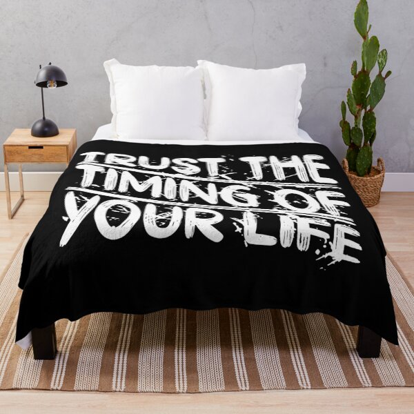Item preview, Trust The Timing Of Your Life - Typographic Art designed and sold by AVNGR-Design.