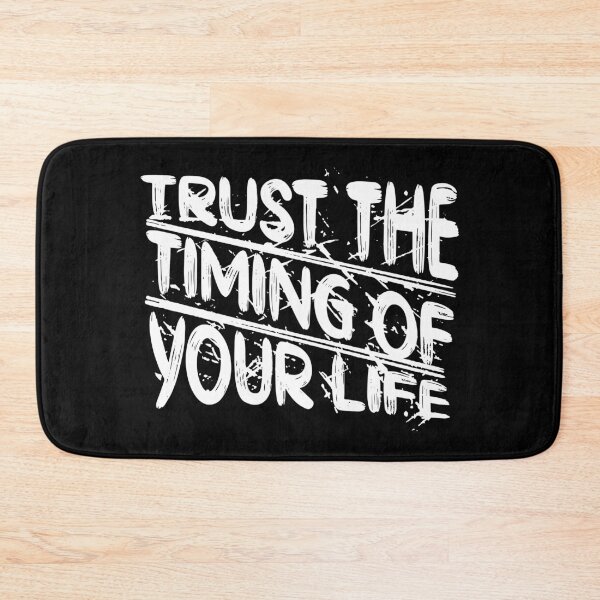 Item preview, Trust The Timing Of Your Life - Typographic Art designed and sold by AVNGR-Design.