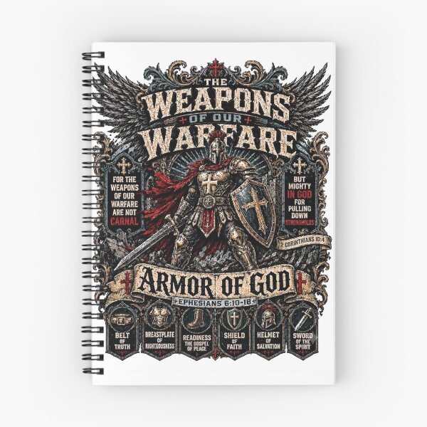 Item preview, For the weapons of our warfare Armor of God (Spiritual warfare) designed and sold by winwesart.
