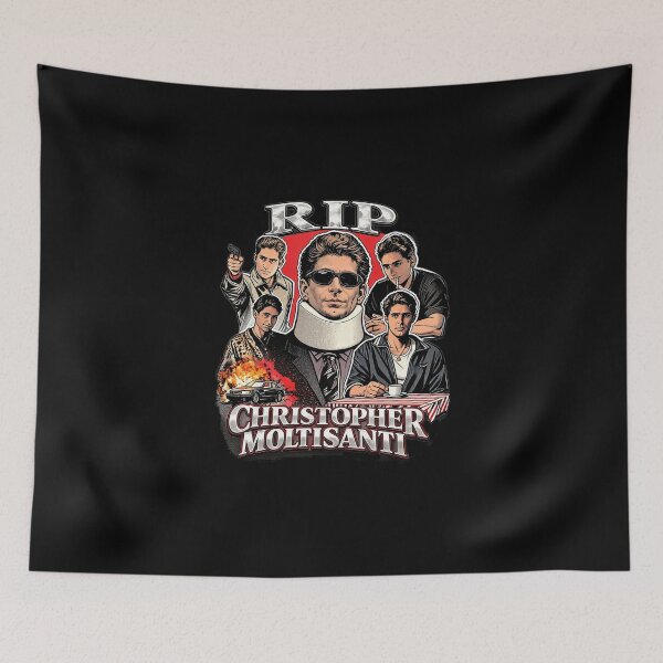 Item preview, Rip Christopher moltisanti designed and sold by PinkAlienNYC.