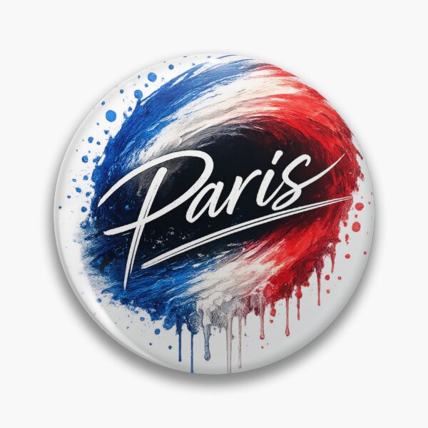 Item preview, Paris French Brush Stroke Typography | France Flag Colors | Assenforge Handwritten Graphic | Transparent PNG T-Shirt & Hoodie Design designed and sold by Lifehackerplus1.