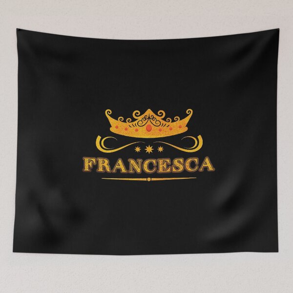 Item preview, Francesca Personalized Name With Crown - Cool & Custom Gift for Girls, Teens designed and sold by Oussinc.