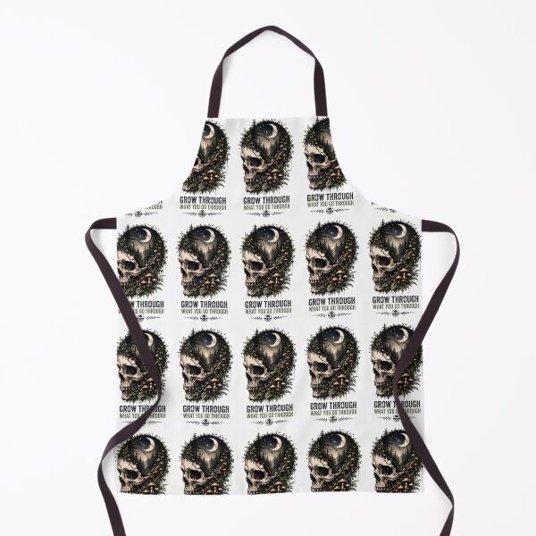 Item preview, Grow Through Forest Skull Illustration designed and sold by Amr Siam.