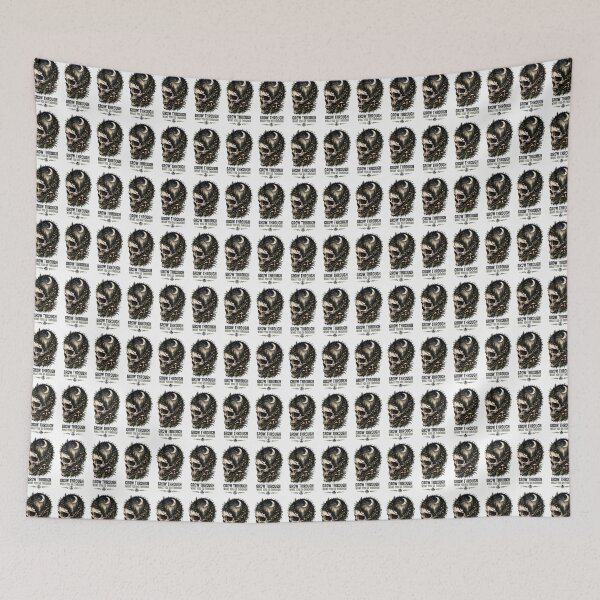 Item preview, Grow Through Forest Skull Illustration designed and sold by Amr Siam.