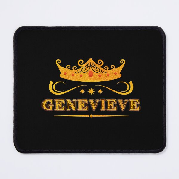 Item preview, Genevieve Personalized Name With Crown - Cool & Custom Gift for Girls, Teens designed and sold by Oussinc.