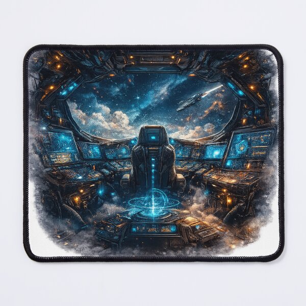 Item preview, Futuristic Spaceship Cockpit | Sci-Fi Tech Interior | Space Exploration Graphic | Transparent PNG T-Shirt & Hoodie Design designed and sold by Lifehackerplus1.