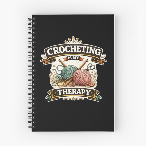 Item preview, Crocheting Is My Therapy designed and sold by Elisabeth Lucas.